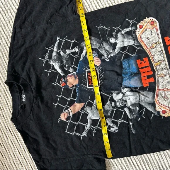 Y2K John Cena the Champ is Here Tshirt WWE Wrestling Print Black Medium 2007 - Picture 3 of 9